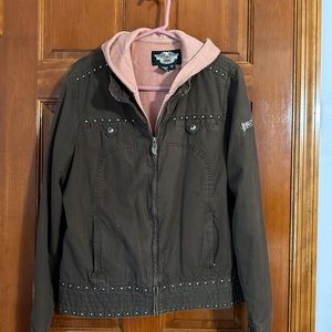 Harley Davidson 2 in 1 spring/summer/fall jacket Large